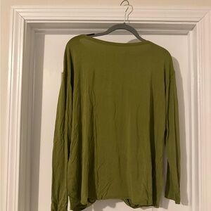 Lululemon Olive Green Long Sleeve Top